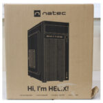 SALE OUT. | Natec | PC Case | Helix Matx | Black | Mini Tower | DAMAGED PACKAGING, DENTED ITEM BODY