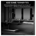 Corsair PC Case | 3200D RS | Black | Mid-Tower - Image 7