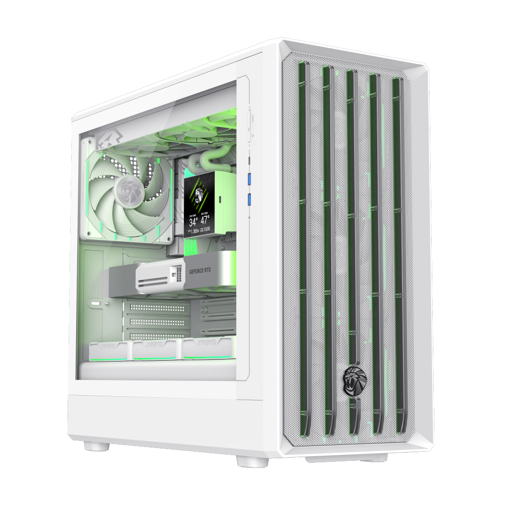 original-27 Gamemax Case | CLAW 460 WH | ATX - Image 1