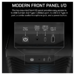 Corsair PC Case | 3200D RS ARGB | Smoke | Mid-Tower - Image 8