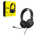 Corsair | Gaming Headset | HS35 v2 | Wired | Over-Ear | Microphone | Carbon - Image 3