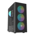 Fury PC Case | SHOBO SH8F ARGB | Black | Midi Tower